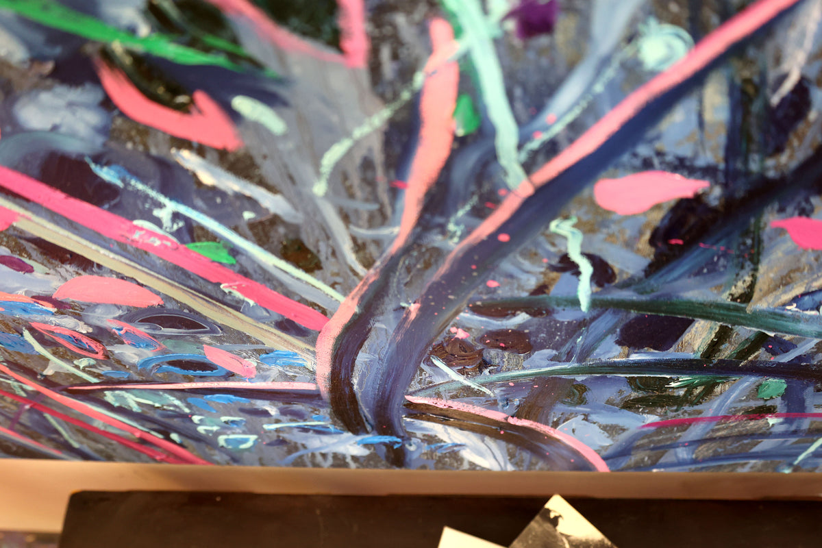 
Blue Depth by Dominic Virtosu: original work, 150x130cm / 59.06x51.18 in, oil on canvas, 2021 (view 6)