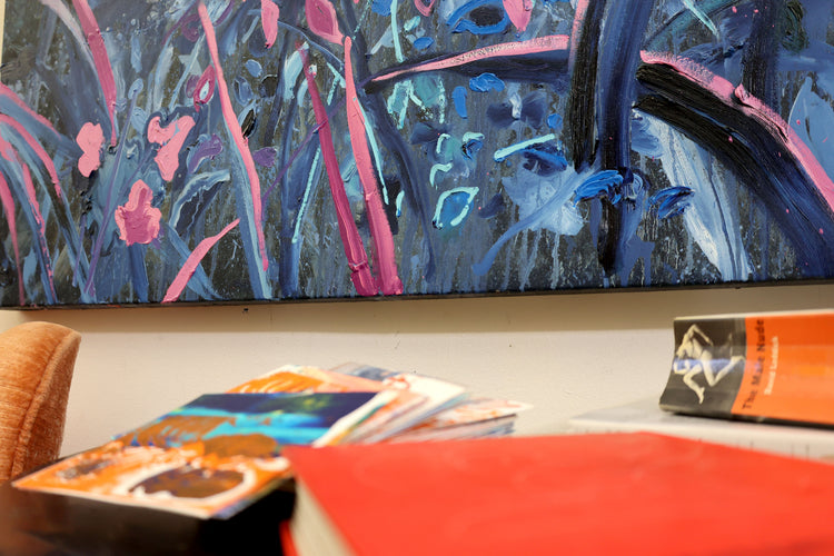 
Blue Depth by Dominic Virtosu: original work, 150x130cm / 59.06x51.18 in, oil on canvas, 2021 (view 3)