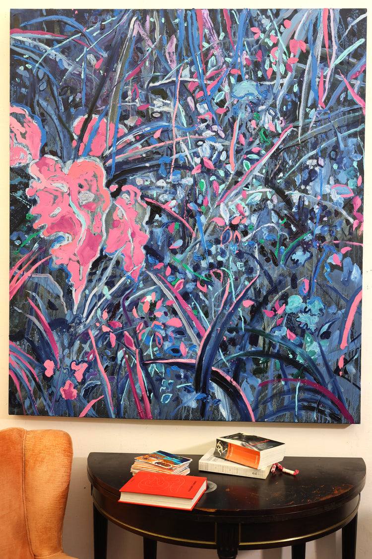 
Blue Depth by Dominic Virtosu: original work, 150x130cm / 59.06x51.18 in, oil on canvas, 2021 (view 2)