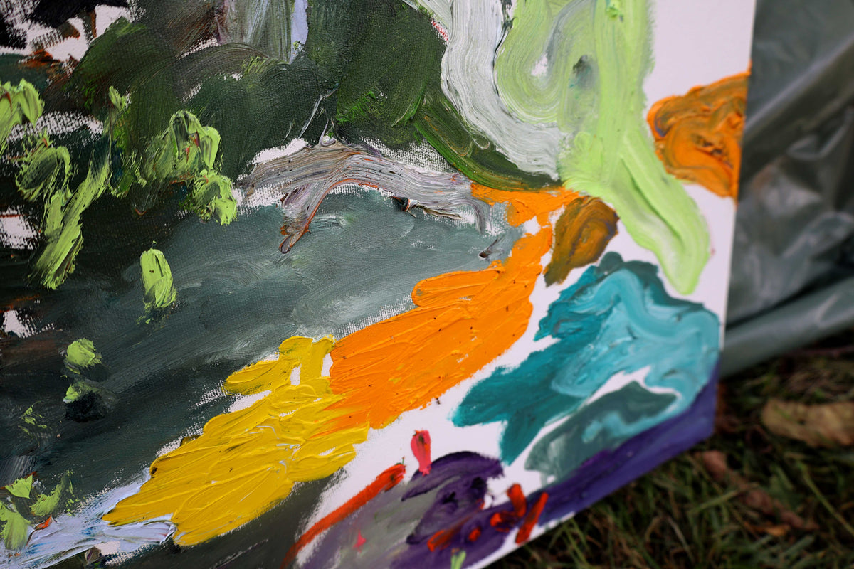 
Building Chaos by Dominic Virtosu: original work, 150x150cm / 59.06x59.06 in, digital print canvas, 2021 (view 12)