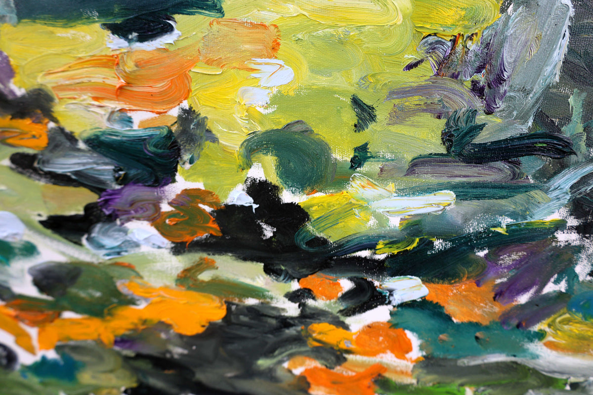 
Building Chaos by Dominic Virtosu: original work, 150x150cm / 59.06x59.06 in, digital print canvas, 2021 (view 6)