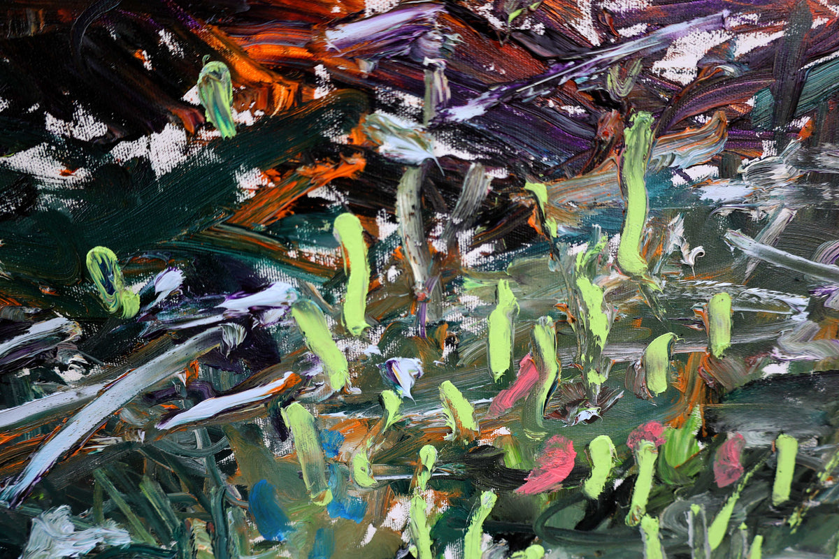 
Building Chaos by Dominic Virtosu: original work, 150x150cm / 59.06x59.06 in, digital print canvas, 2021 (view 7)