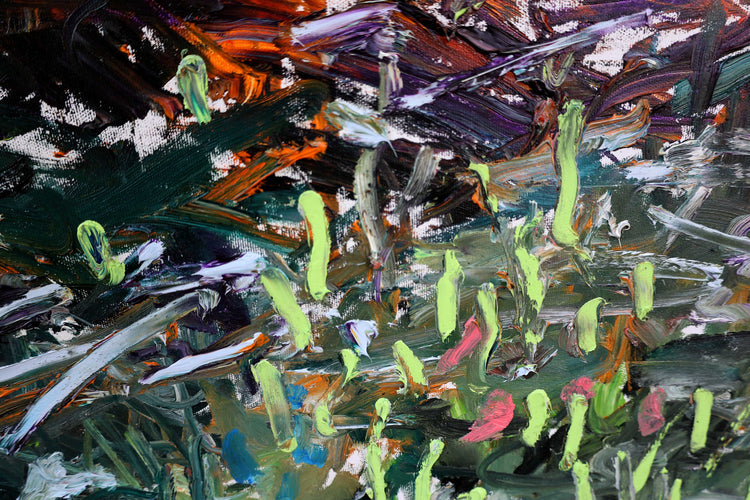 
Building Chaos by Dominic Virtosu: original work, 150x150cm / 59.06x59.06 in, digital print canvas, 2021 (view 7)