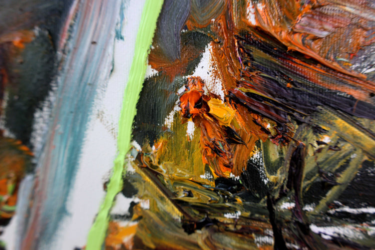 
Building Chaos by Dominic Virtosu: original work, 150x150cm / 59.06x59.06 in, digital print canvas, 2021 (view 8)