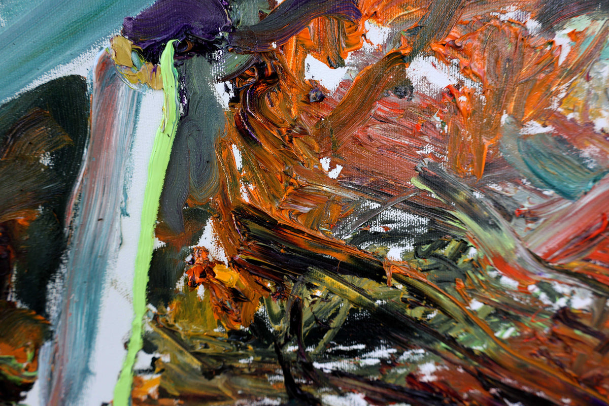 
Building Chaos by Dominic Virtosu: original work, 150x150cm / 59.06x59.06 in, digital print canvas, 2021 (view 9)