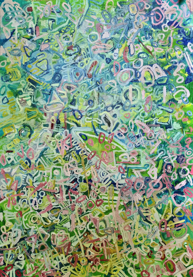 
Chaos by Dominic Virtosu: original work, 100x70 cm / 39.3x27.5 in, oil on canvas, 2019