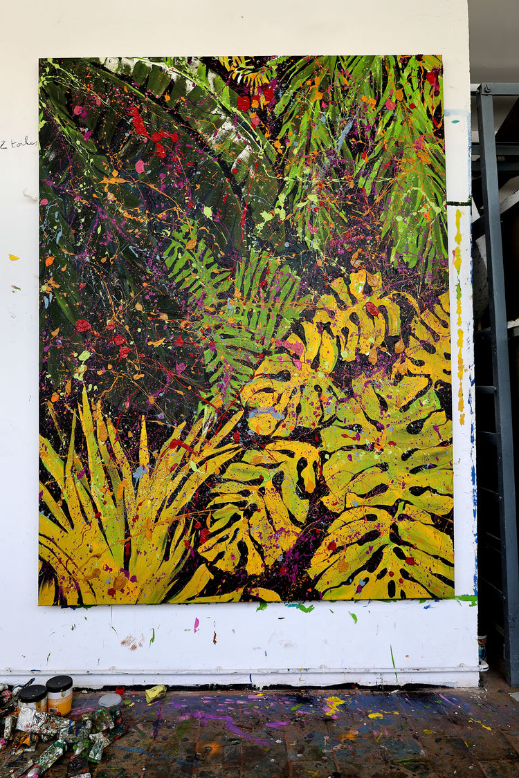 
Deep Forest by Dominic Virtosu: original work, 205x160cm, oil on canvas, 2022 (view 4)