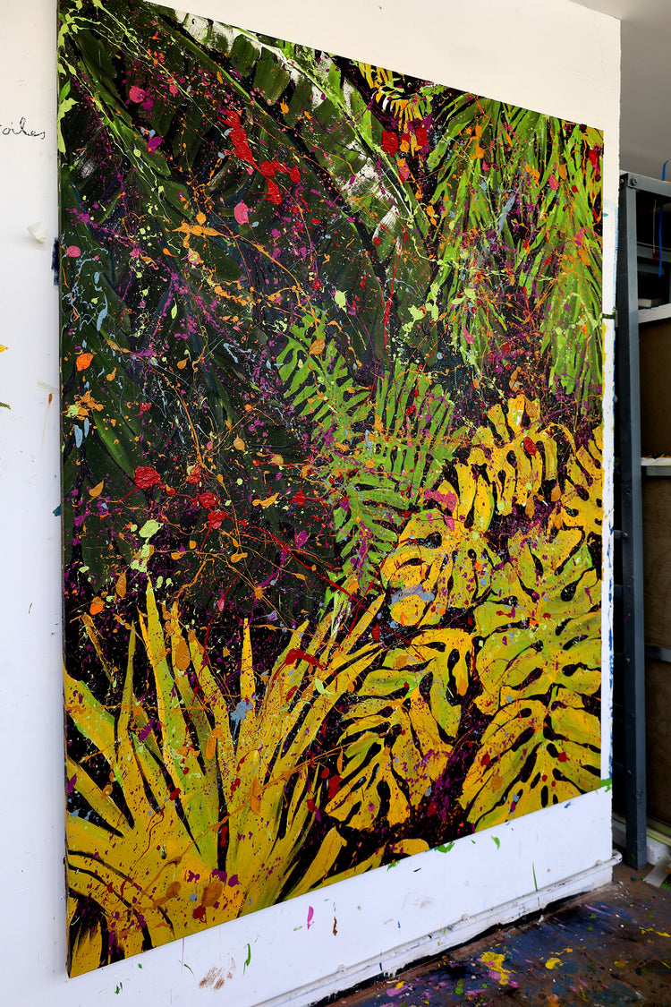 
Deep Forest by Dominic Virtosu: original work, 205x160cm, oil on canvas, 2022 (view 5)