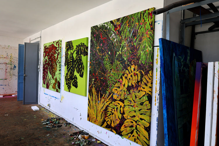 
Deep Forest by Dominic Virtosu: original work, 205x160cm, oil on canvas, 2022 (view 3)