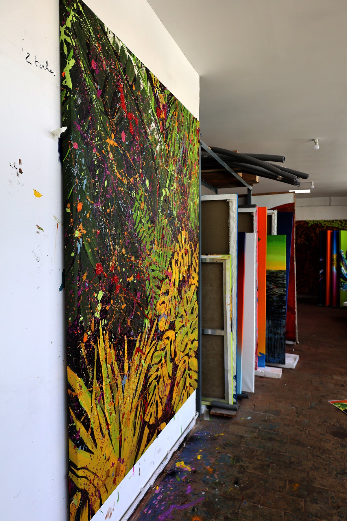 
Deep Forest by Dominic Virtosu: original work, 205x160cm, oil on canvas, 2022 (view 8)