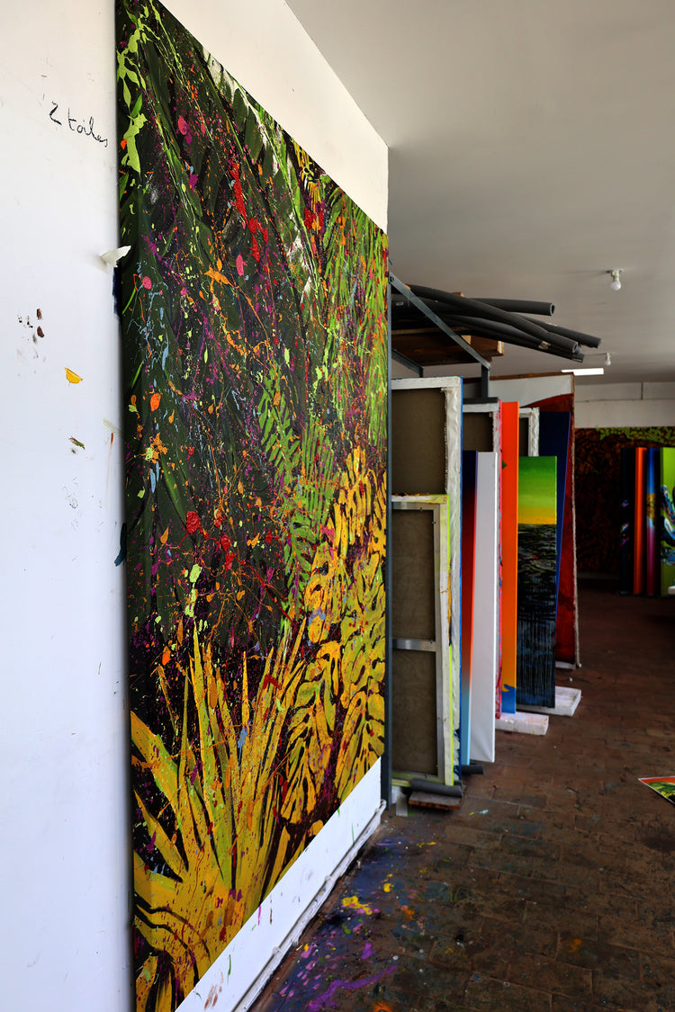 
Deep Forest by Dominic Virtosu: original work, 205x160cm, oil on canvas, 2022 (view 6)