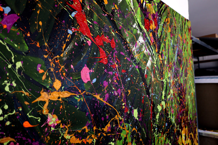 
Deep Forest by Dominic Virtosu: original work, 205x160cm, oil on canvas, 2022 (view 4)