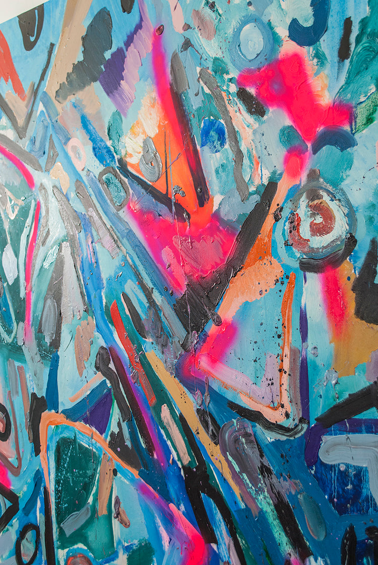 
Energy of a Day by Dominic Virtosu: original work, 200x167cm,oil on canvas, 2021 (view 13)