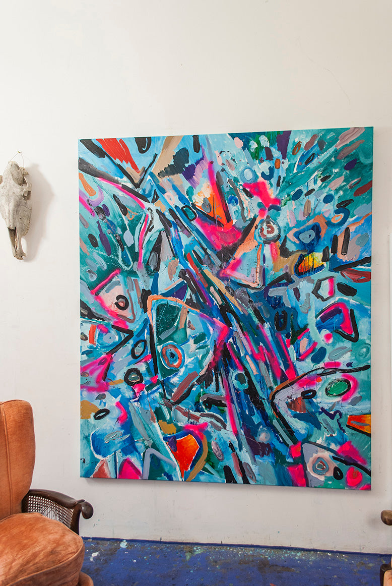 
Energy of a Day by Dominic Virtosu: original work, 200x167cm,oil on canvas, 2021 (view 7)