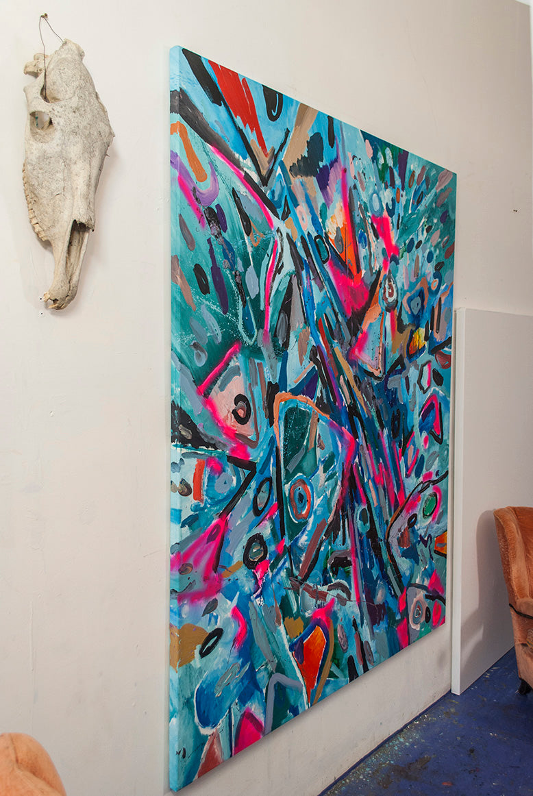 
Energy of a Day by Dominic Virtosu: original work, 200x167cm,oil on canvas, 2021 (view 10)