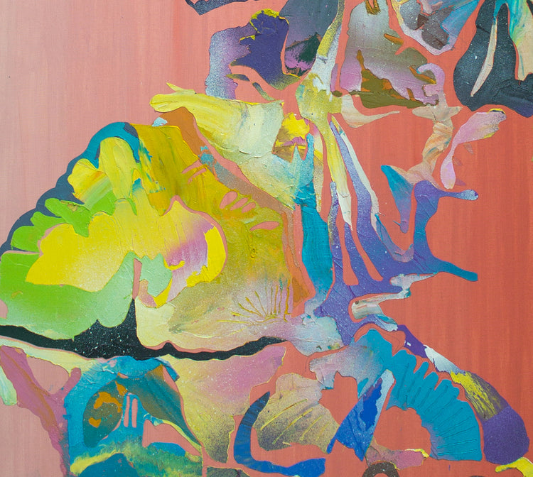 
Fragments of Beauty by Dominic Virtosu: original work, 128x100cm / 50.3x39.3 in oil on canvas, 2018 (view 3)