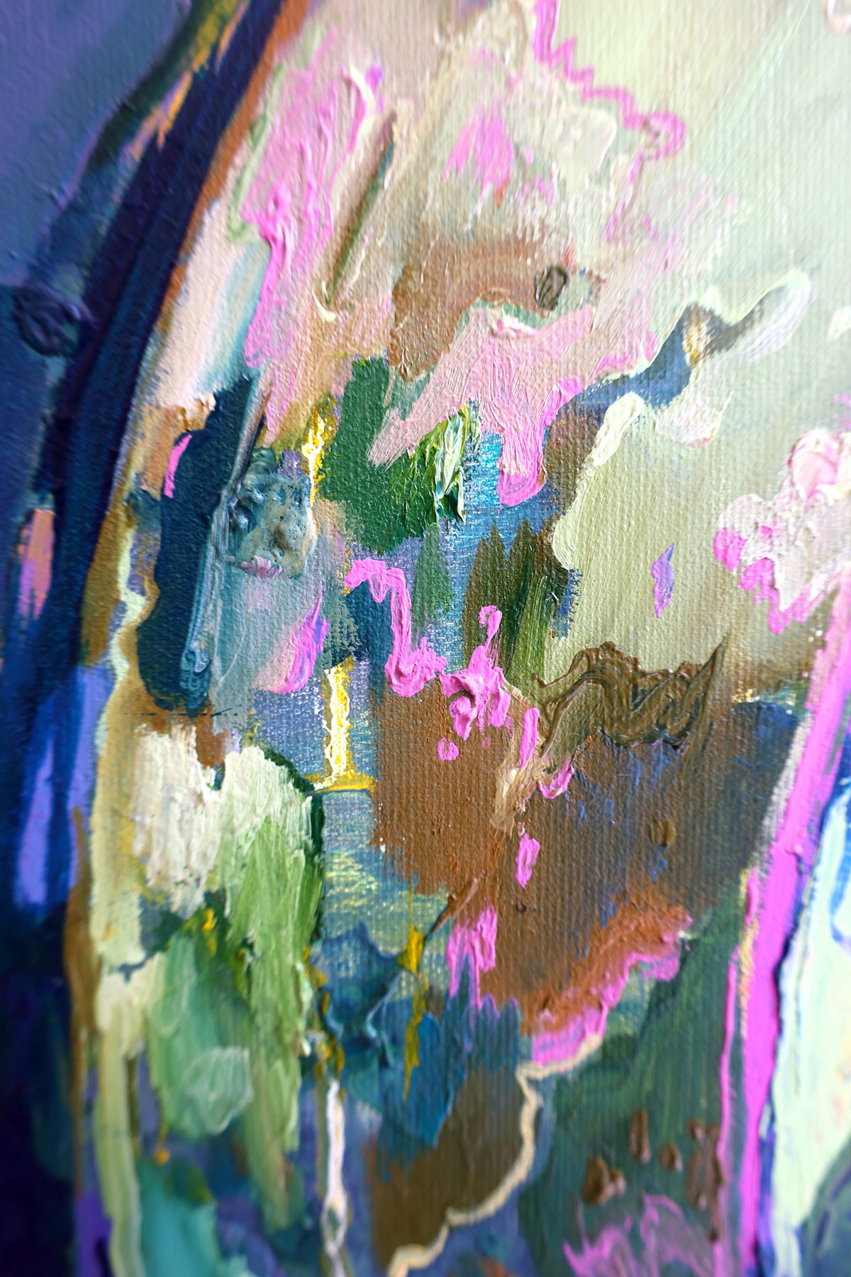 
Fun Times by Dominic Virtosu: original work, 150x150cm / 59.05x59.05 in, oil on canvas, 2022 (view 12)