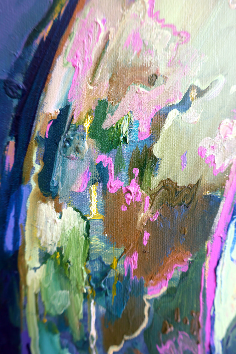 
Fun Times by Dominic Virtosu: original work, 150x150cm / 59.05x59.05 in, oil on canvas, 2022 (view 12)