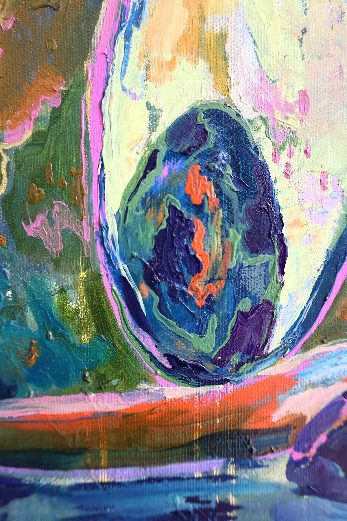 
Fun Times by Dominic Virtosu: original work, 150x150cm / 59.05x59.05 in, oil on canvas, 2022 (view 11)
