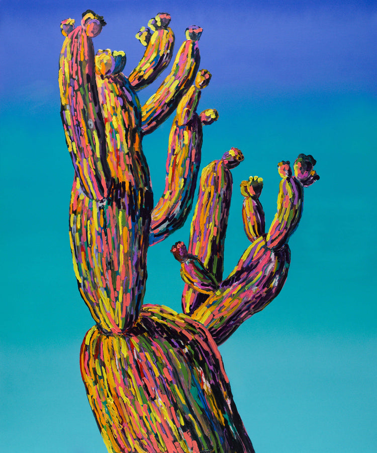 
Giant of Joy by Dominic Virtosu: original work, Oil Painting and spray paint on Canvas