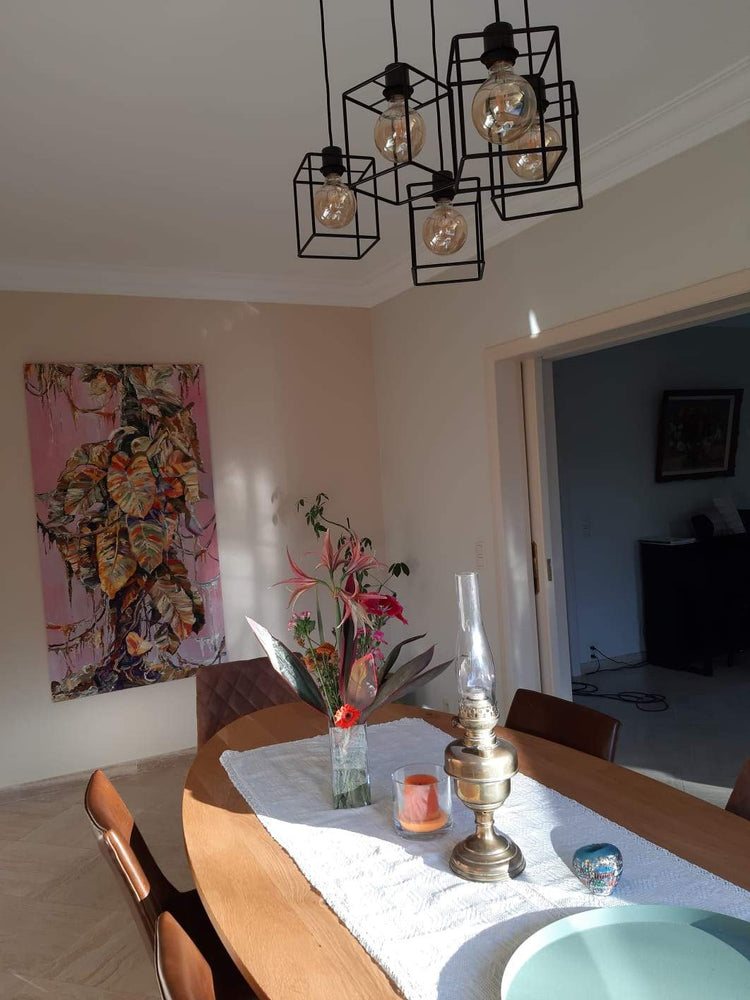 
"Jungle" in its new home with a collector from Brussels, Belgium.