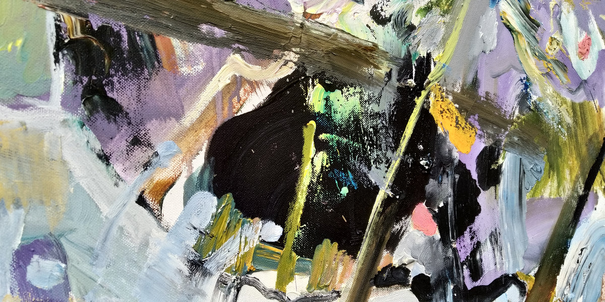 
Abstract Landscape by Dominic Virtosu: original work, 200x150cm / 78.74x59.06 in, oil on canvas, 2019 (view 3)