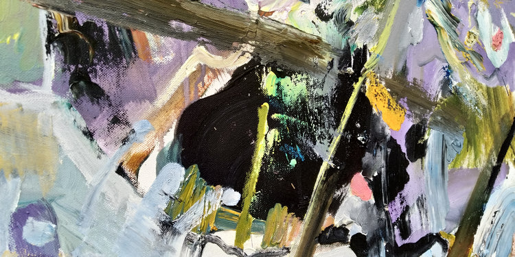 
Abstract Landscape by Dominic Virtosu: original work, 200x150cm / 78.74x59.06 in, oil on canvas, 2019 (view 3)