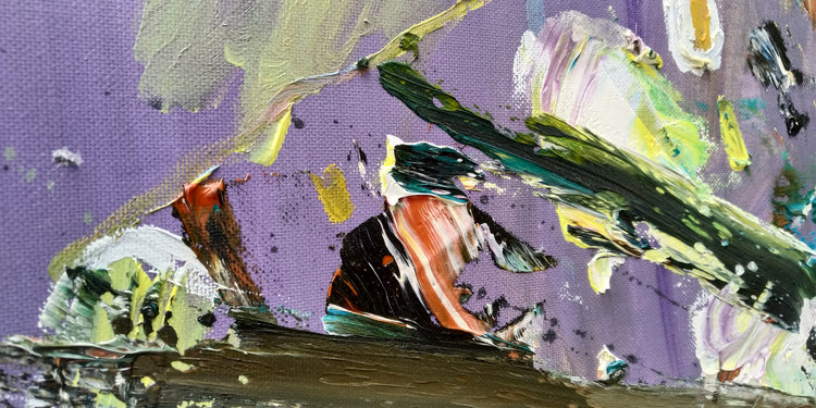 
Abstract Landscape by Dominic Virtosu: original work, 200x150cm / 78.74x59.06 in, oil on canvas, 2019 (view 4)