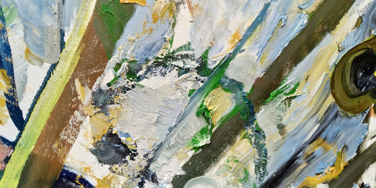 
Abstract Landscape by Dominic Virtosu: original work, 200x150cm / 78.74x59.06 in, oil on canvas, 2019 (view 9)