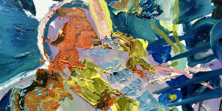 
Abstract Landscape by Dominic Virtosu: original work, 200x150cm / 78.74x59.06 in, oil on canvas, 2019 (view 10)