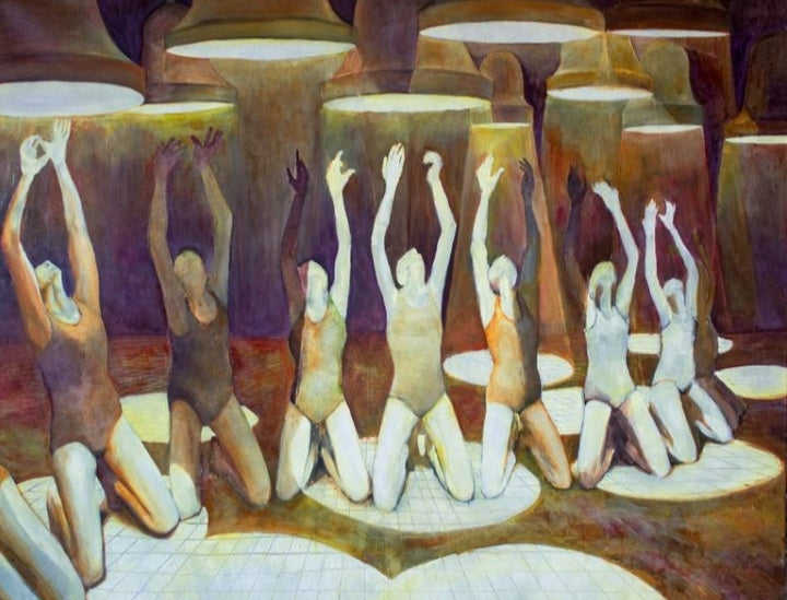 
Towards the Light by Dominic Virtosu: original work, 100x127.5 cm / 39.3x50.19 in, oil on canvas, 2018