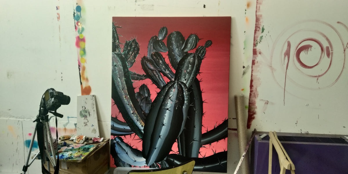 
Merry Christmas! by Dominic Virtosu: original work, 130x100cm / 51.18x39.3 in, oil and resin coating on canvas, 2020, private collection (view 18)