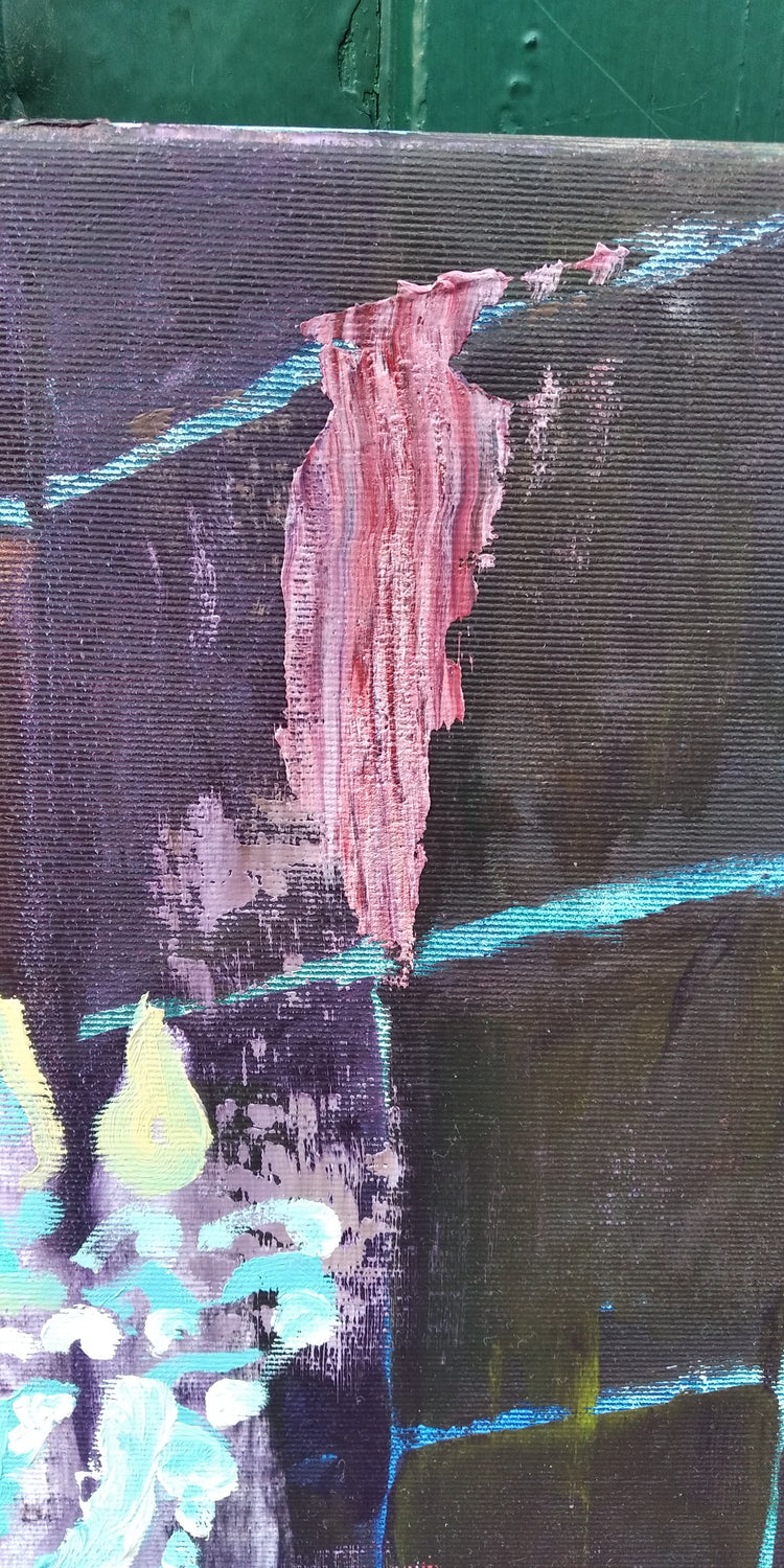 
White Knight by Dominic Virtosu: original work, 130x100cm / 51.18x39.3 in, oil on canvas, 2020 (view 6)
