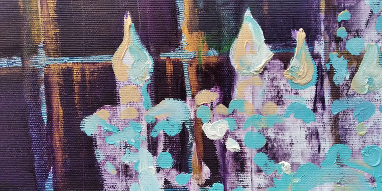
White Knight by Dominic Virtosu: original work, 130x100cm / 51.18x39.3 in, oil on canvas, 2020 (view 7)