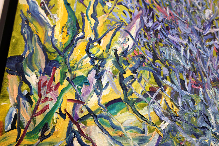 
Morning Light by Dominic Virtosu: original work, 90x90 cm / 35.43x35.43 in, oil on canvas, 2021 (view 12)
