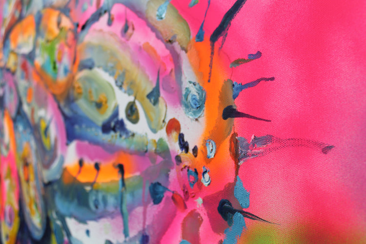 
Right Brain by Dominic Virtosu: original work, 150x130cm / 59.06x51.18 in, oil on canvas, 2019 (view 5)