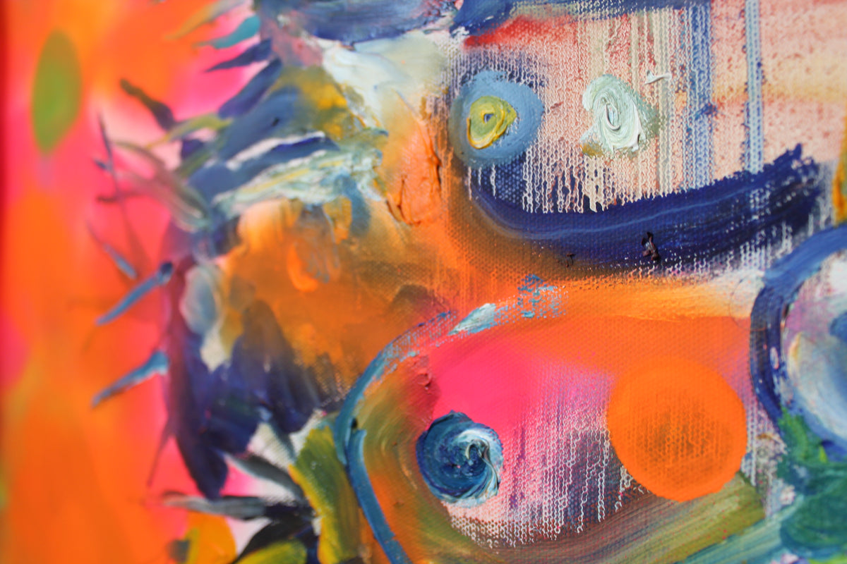 
Right Brain by Dominic Virtosu: original work, 150x130cm / 59.06x51.18 in, oil on canvas, 2019 (view 8)