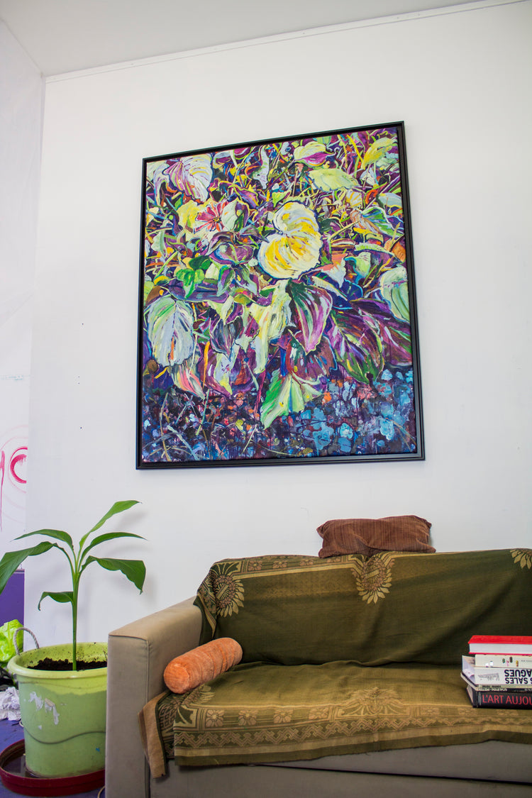 
Heart of the Jungle by Dominic Virtosu: original work, 150x125cm / 59.05x49.2 in, oil on canvas, 2019 (view 4)