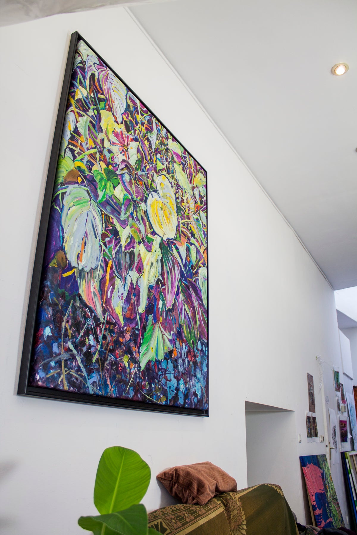 
Heart of the Jungle by Dominic Virtosu: original work, 150x125cm / 59.05x49.2 in, oil on canvas, 2019 (view 5)