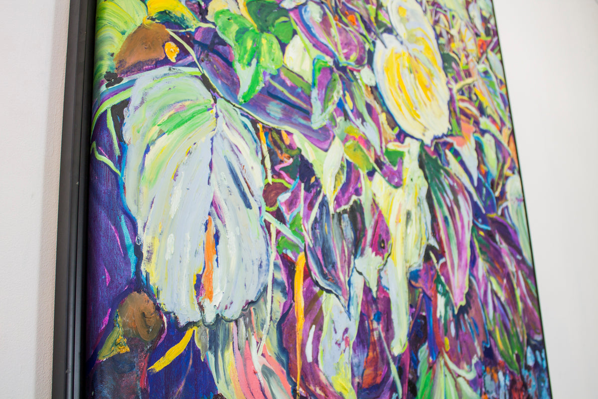 
Heart of the Jungle by Dominic Virtosu: original work, 150x125cm / 59.05x49.2 in, oil on canvas, 2019 (view 9)