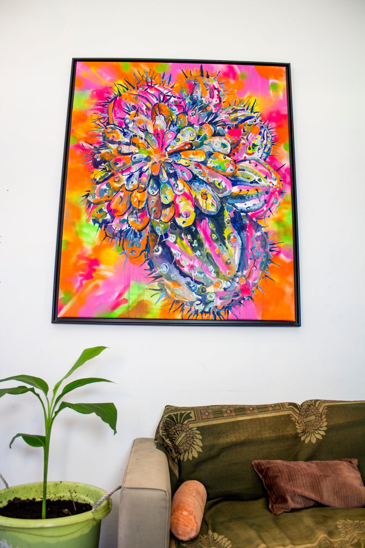 
Right Brain by Dominic Virtosu: original work, 150x130cm / 59.06x51.18 in, oil on canvas, 2019 (view 2)