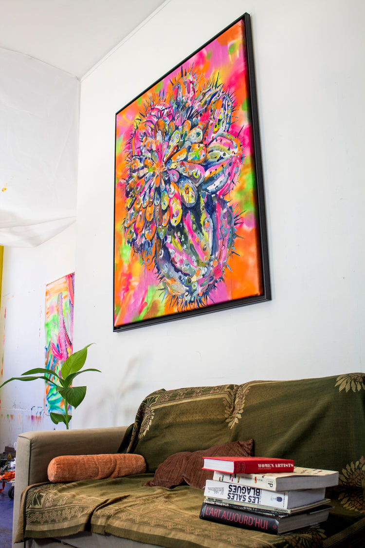 
Right Brain by Dominic Virtosu: original work, 150x130cm / 59.06x51.18 in, oil on canvas, 2019 (view 4)