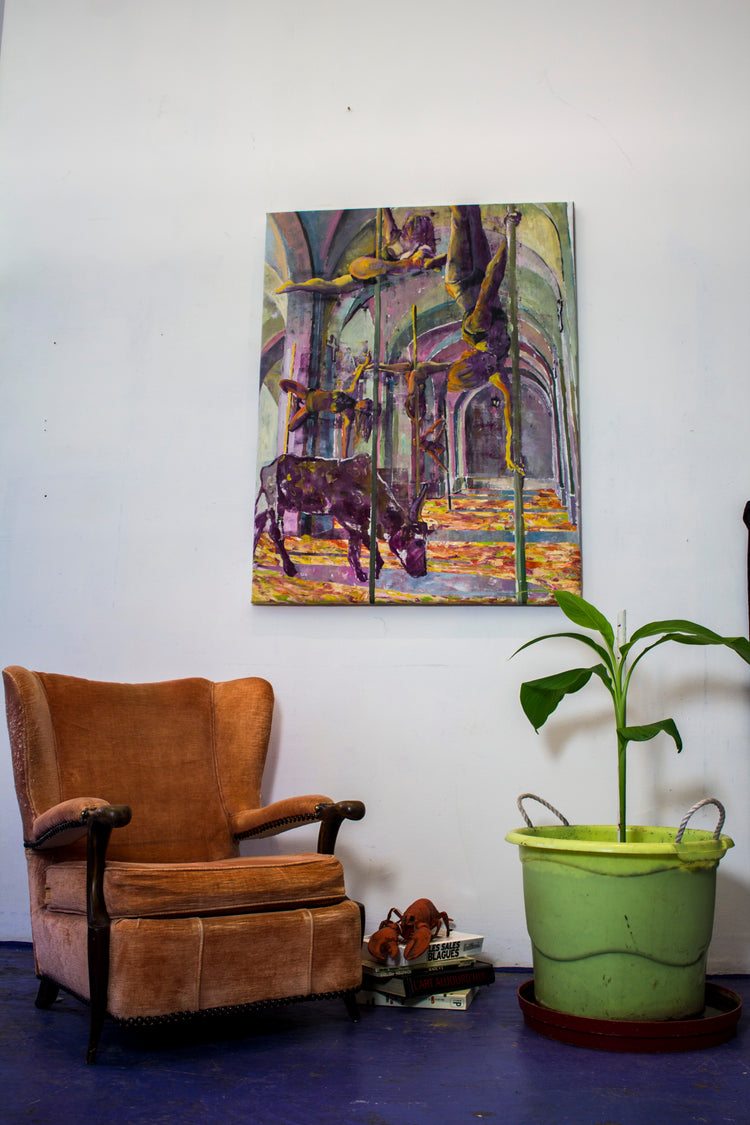 
Part of Heaven by Dominic Virtosu: original work, 130x100cm / 51.18x39.3 in, oil on canvas, 2020 (view 3)