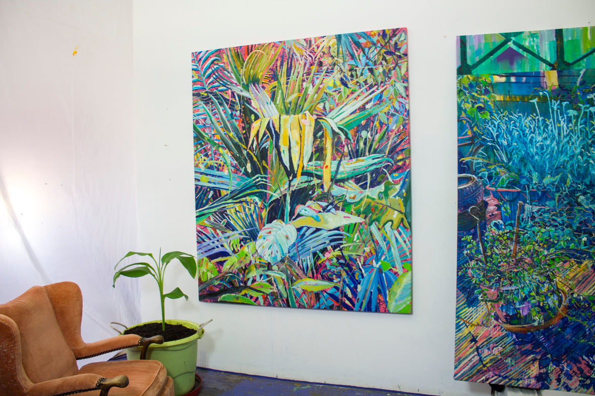 
Savage Beauty by Dominic Virtosu: original work, 180x154cm / 70.8x60.6 in, oil on canvas, 2019 (view 3)