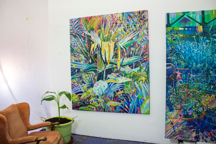 
Savage Beauty by Dominic Virtosu: original work, 180x154cm / 70.8x60.6 in, oil on canvas, 2019 (view 3)