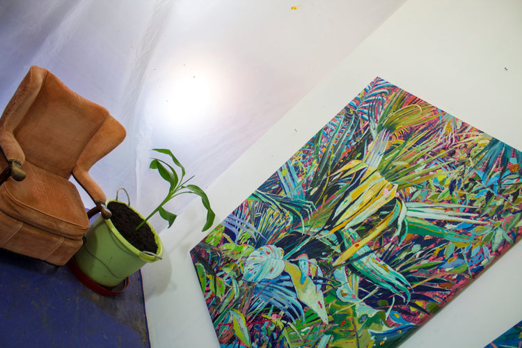 
Savage Beauty by Dominic Virtosu: original work, 180x154cm / 70.8x60.6 in, oil on canvas, 2019 (view 4)