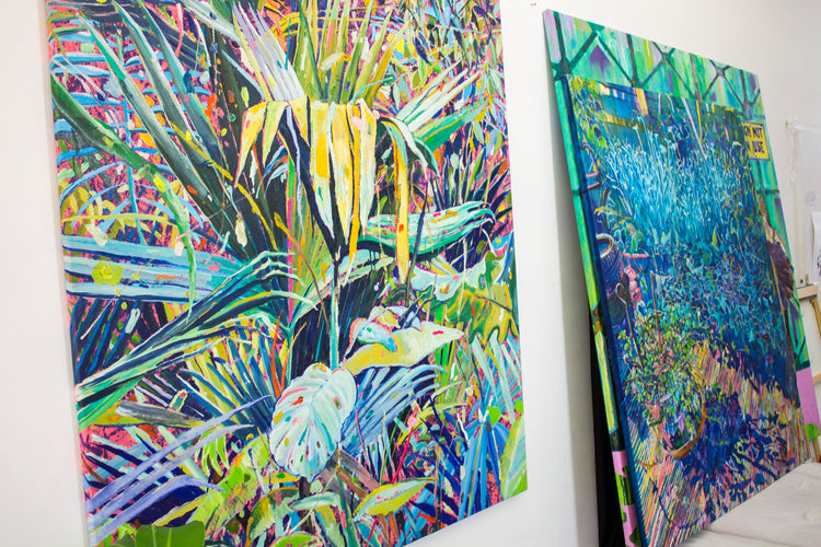 
Savage Beauty by Dominic Virtosu: original work, 180x154cm / 70.8x60.6 in, oil on canvas, 2019 (view 6)