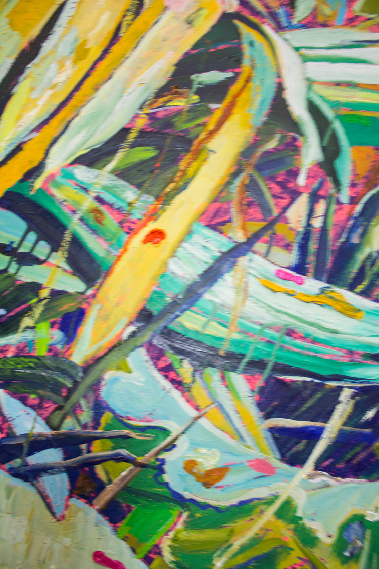 
Savage Beauty by Dominic Virtosu: original work, 180x154cm / 70.8x60.6 in, oil on canvas, 2019 (view 9)