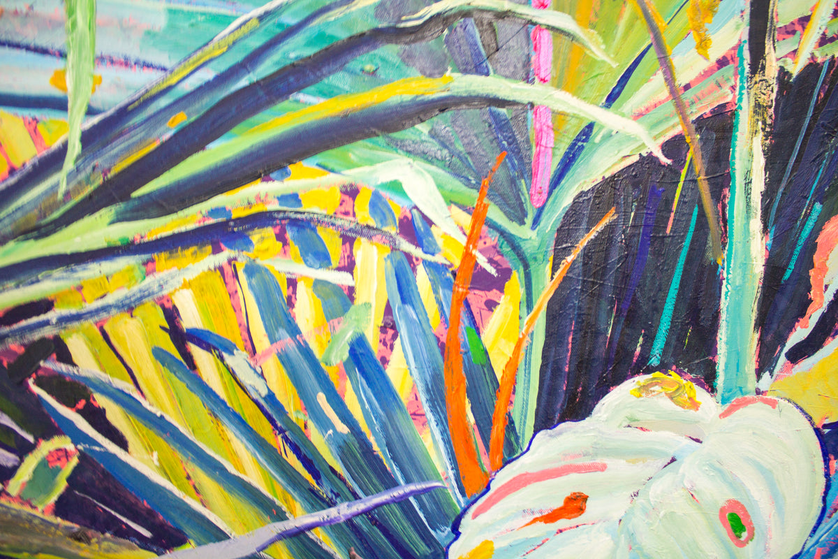 
Savage Beauty by Dominic Virtosu: original work, 180x154cm / 70.8x60.6 in, oil on canvas, 2019 (view 10)
