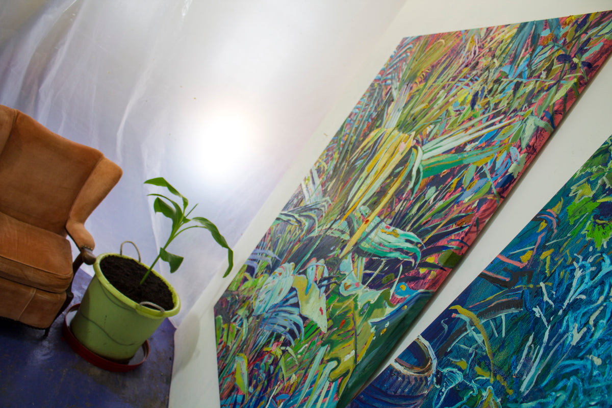 
Savage Beauty by Dominic Virtosu: original work, 180x154cm / 70.8x60.6 in, oil on canvas, 2019 (view 12)